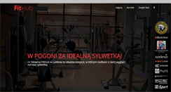 Desktop Screenshot of fitklub.pl