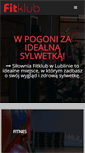 Mobile Screenshot of fitklub.pl